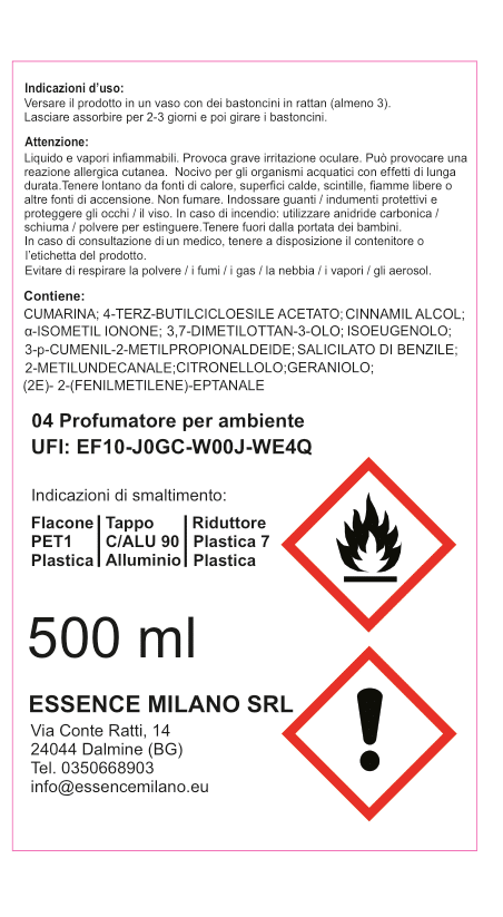 04 PROFUMATORE PER AMBIENTE DA 500 ml